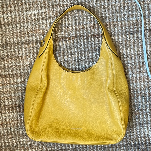 COCCINELLE LEATHER SHOULDER BAG - Picture 1 of 8